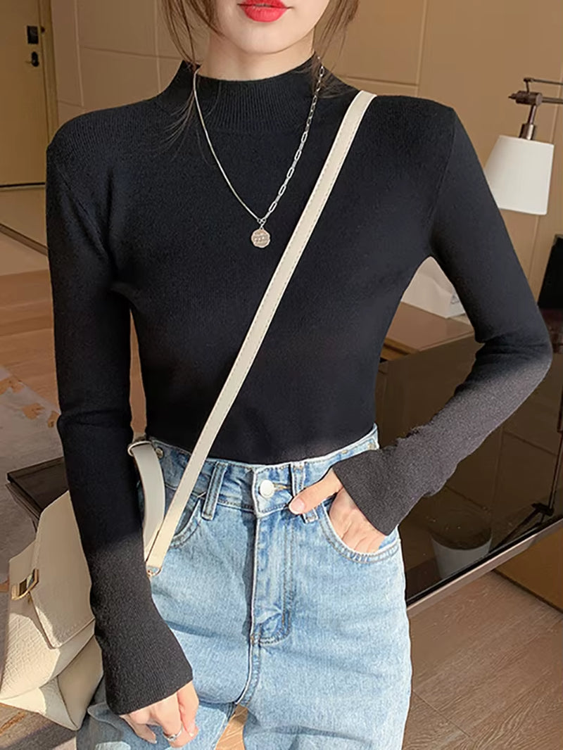 Suéter de Cuello Alto para Mujer – Elegancia y Comodidad en Tendencia 2026